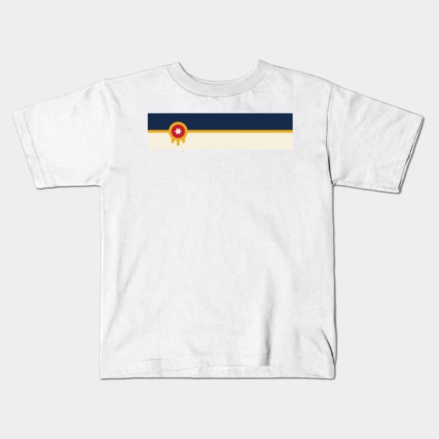 Tulsa Oklahoma Flag Kids T-Shirt by tanambos